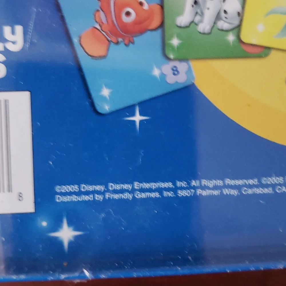 Vintage NWT 2005 Disney 4 in 1 Games Sealed